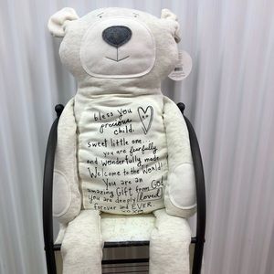 DEMDACO Jumbo Poetic Threads Bear New